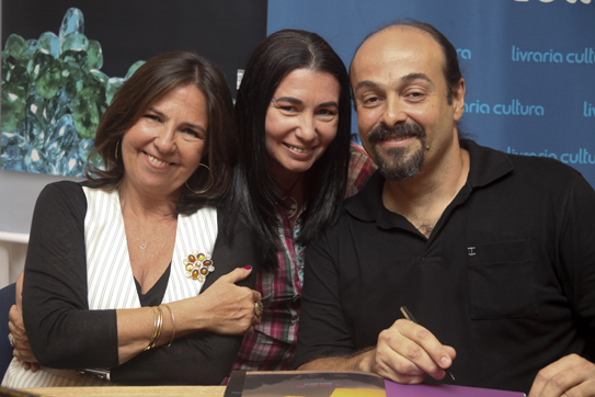 Regina Machado, Valéria Tupinambá e Marcos Vianna