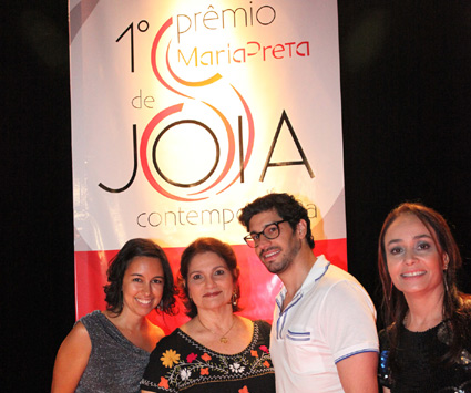 Lívia, Angela, Gianfranco e Gisela